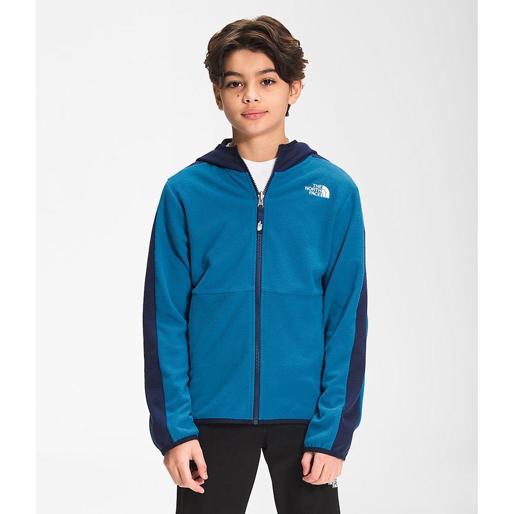 The North Face Hoodie Youth Australia - The North Face Glacier Full Zip Blue (THV-829016)